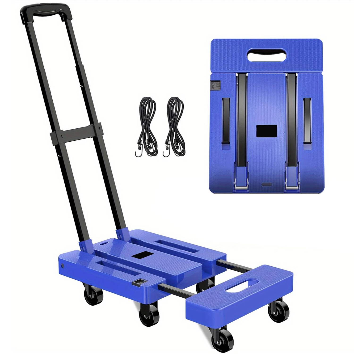 Portable Foldable Hand Cart w/ Wheels 4
