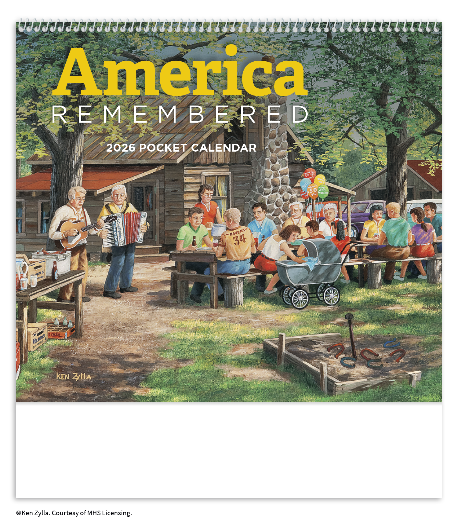 HotLine® Products America Remembered Pocket Calendar 10