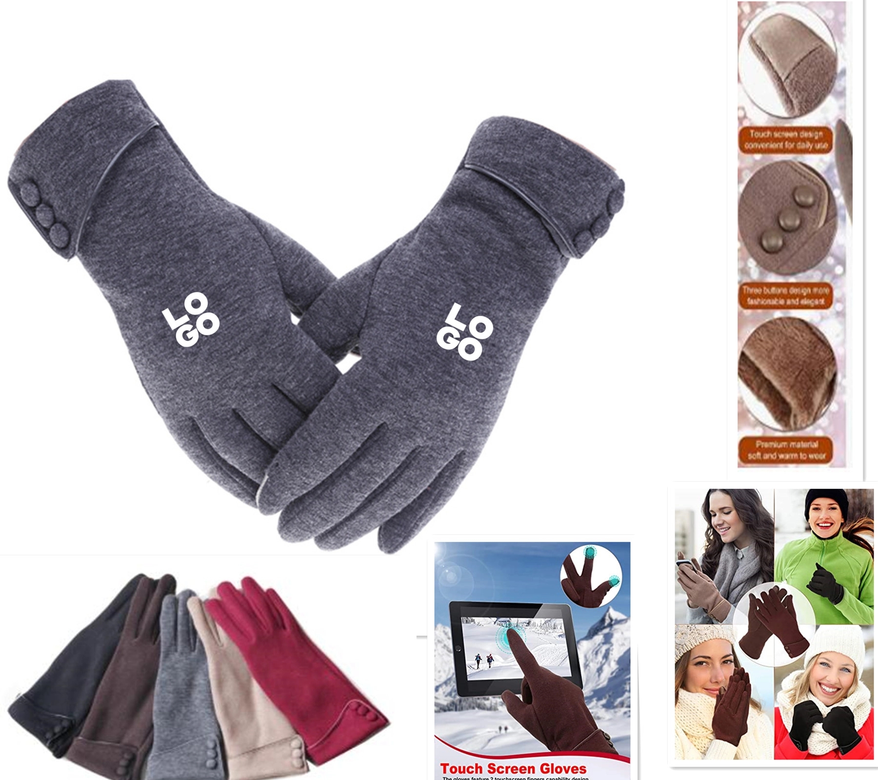 Warm Touchscreen Gloves 4