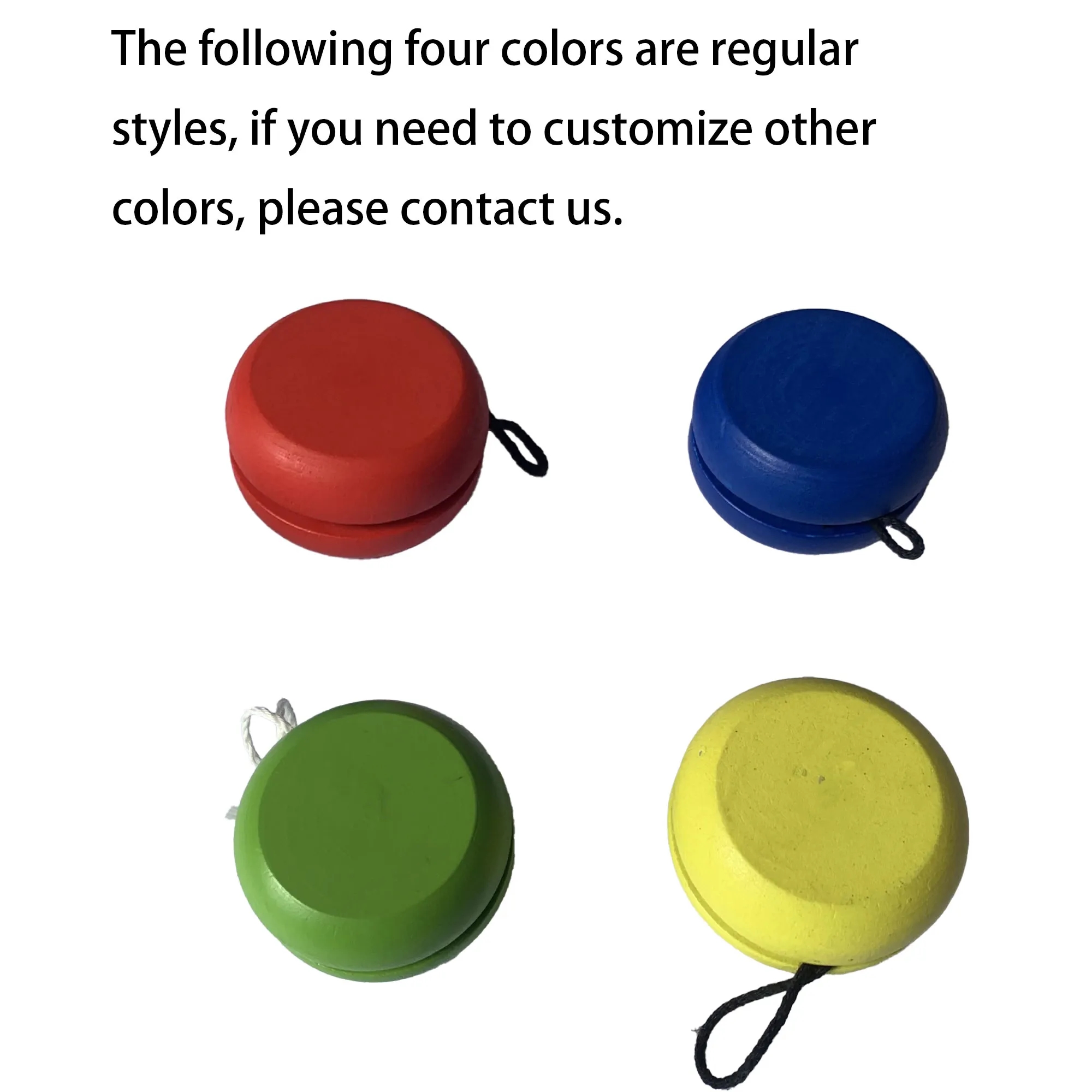 Custom Color Schima Superba Wooden Yo-Yo 5