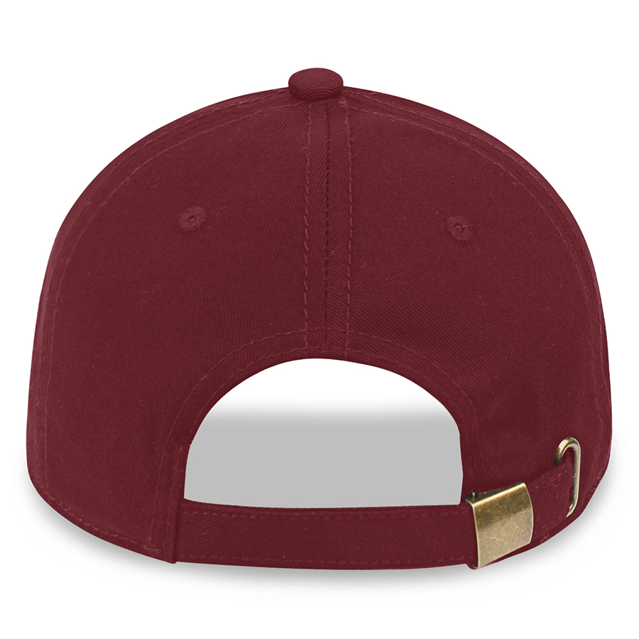 Stock Solid Color Cotton 6-Panel Baseball Cap w/ Metal Tuck 17