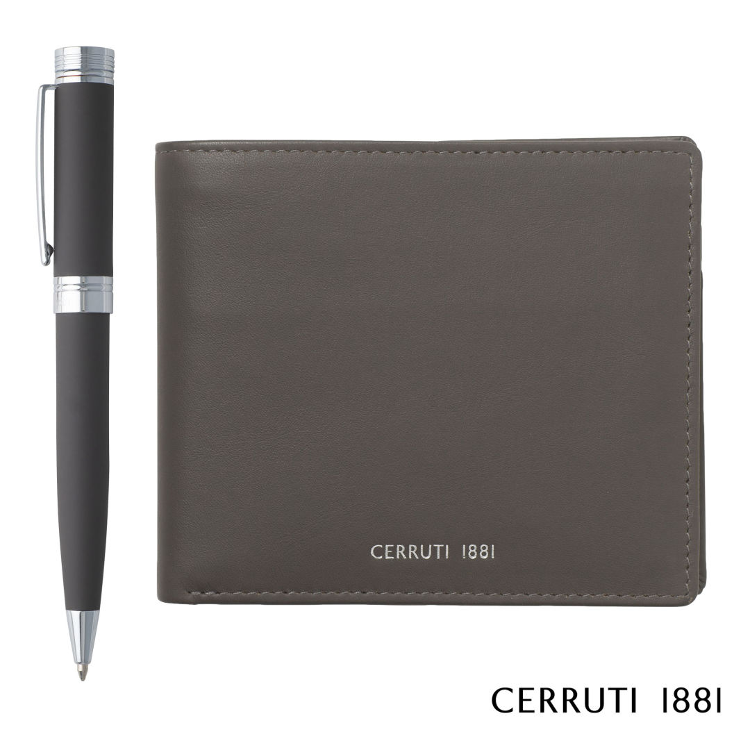 Cerruti 1881® Zoom Card Wallet & Fountain Pen Gift Set 3