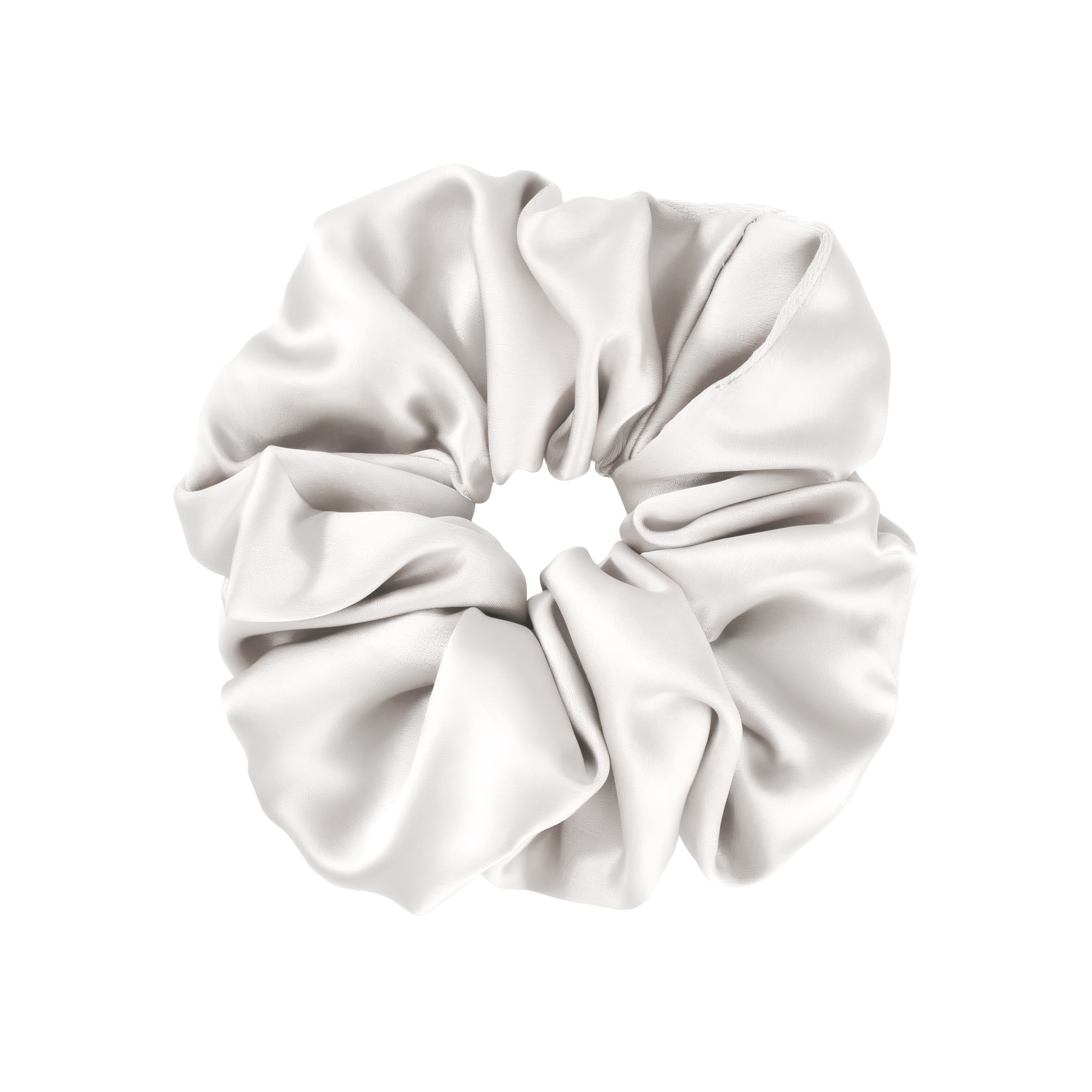 6'' Wide Satin Elastic Hair Scrunchie 5