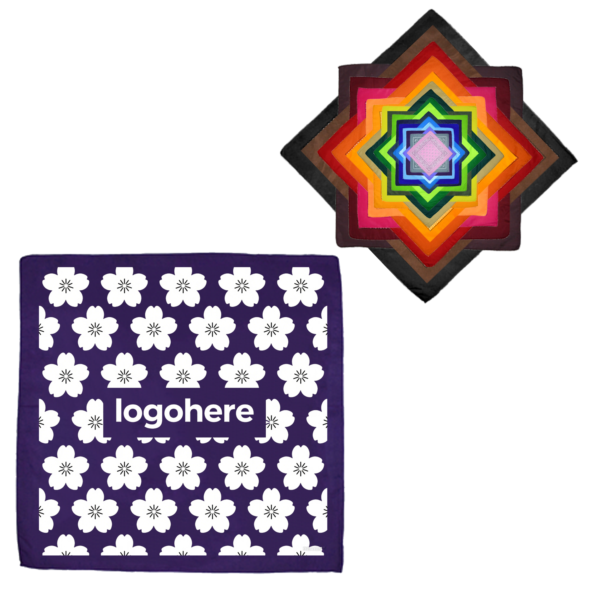 Outdoor Polyester Bandana Scarf 17