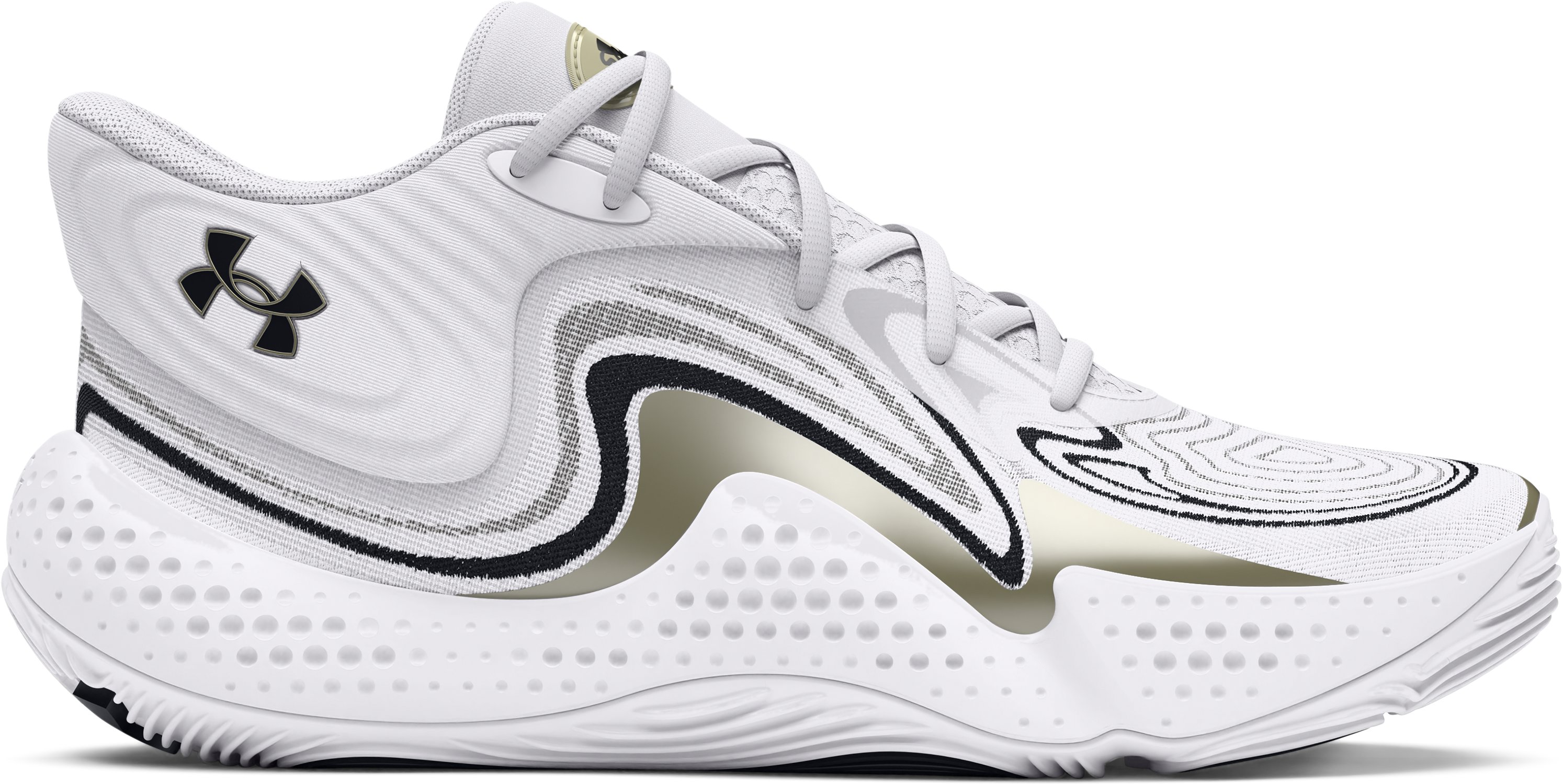UA Spawn 6 Mid Unisex Basketball Shoes 5