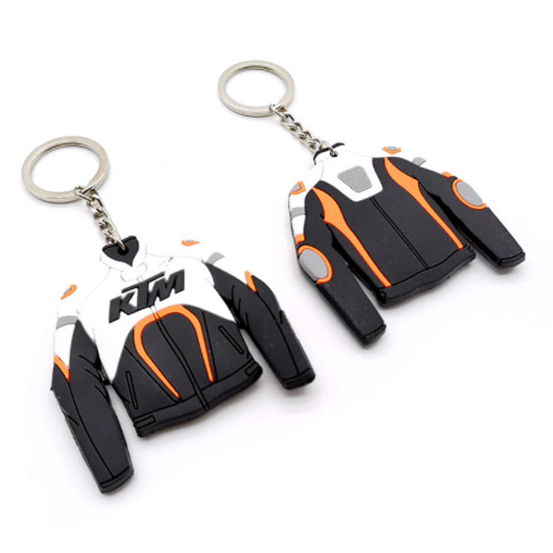 Pvc Racing Suit Double-Sided Keychain 1
