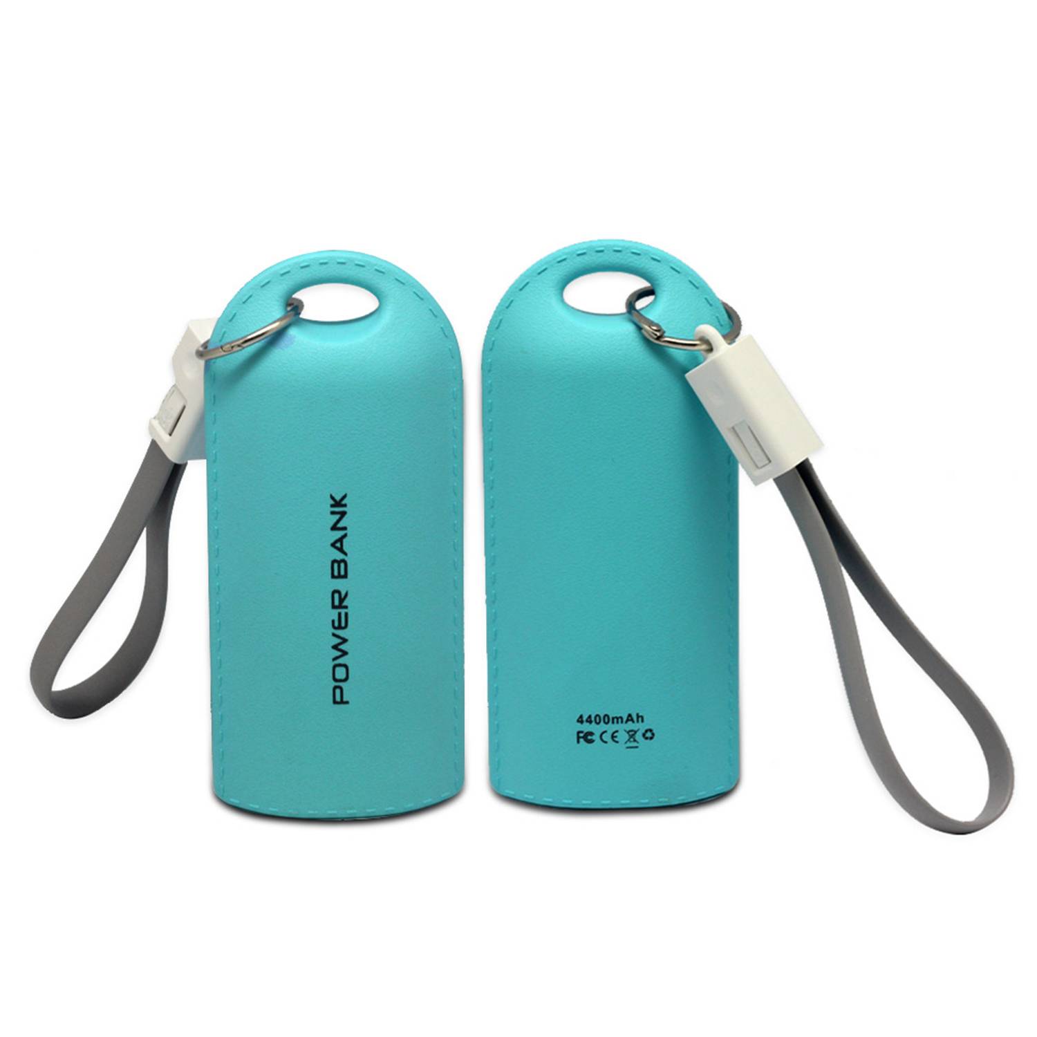 PU Leather Keychain Power Bank 5