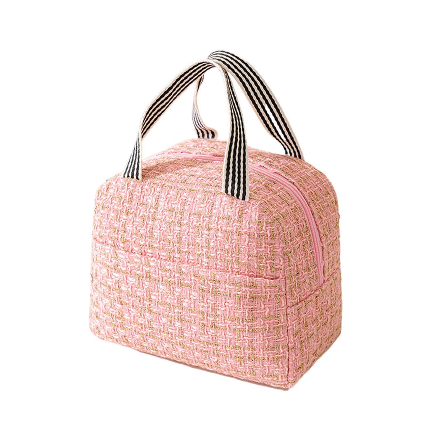 Large Capacity Polyester Aluminum Lining Insulated Lunch Bag 2
