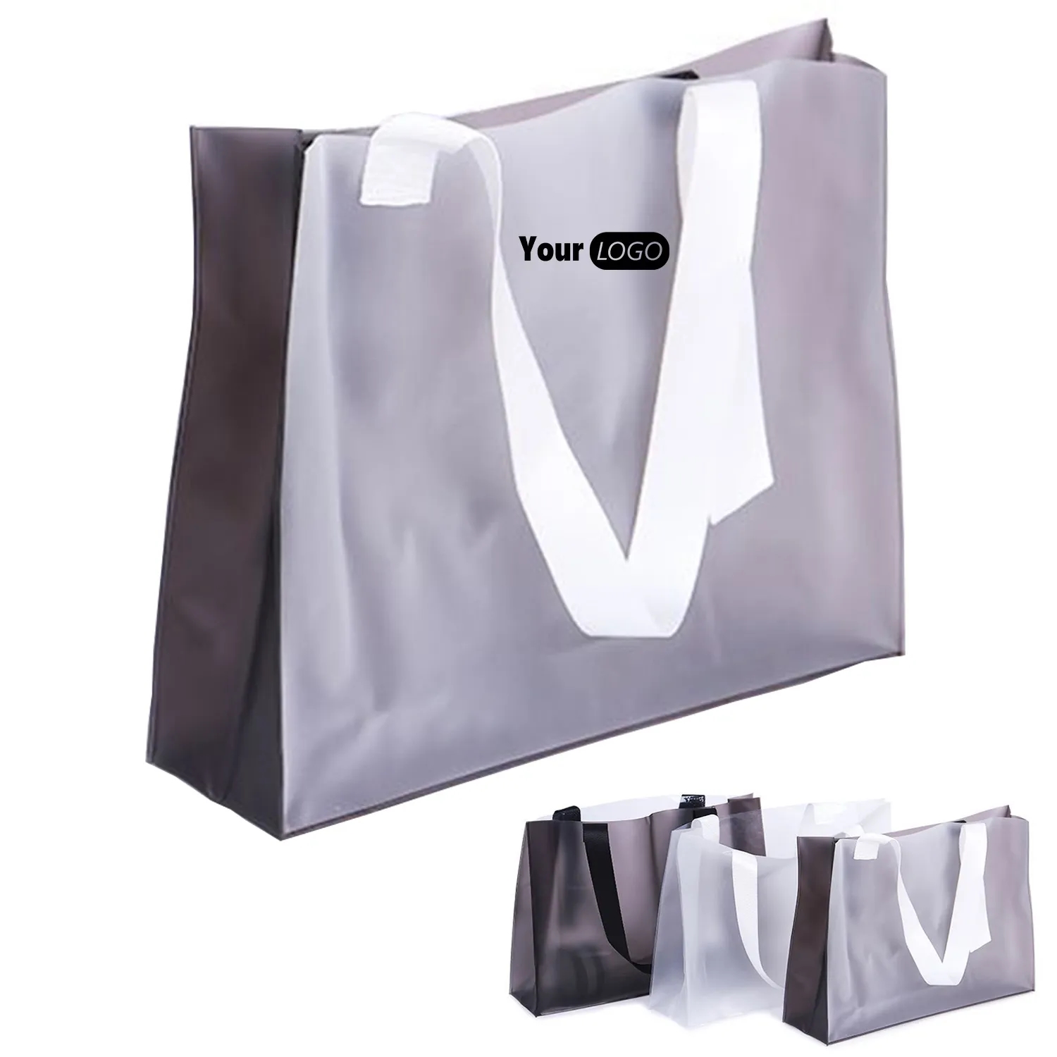 Clear Gift Bags with Handles 2