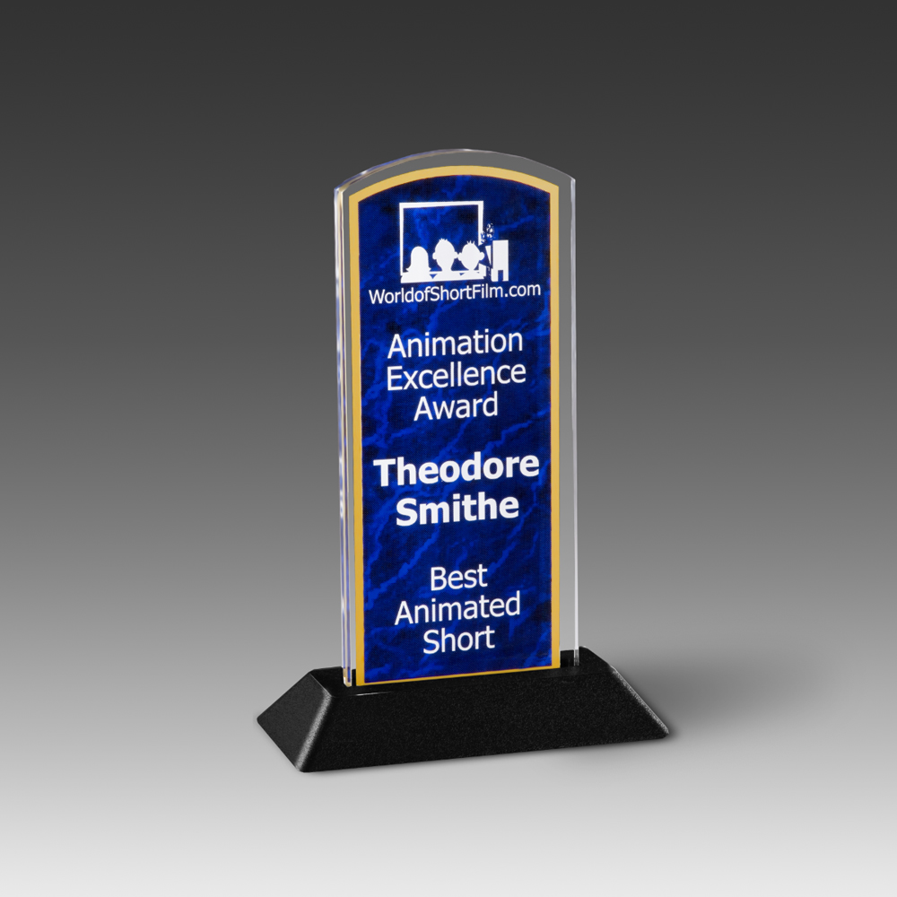 Pop-In Marble Dome Award (4 7/8"x7") 2