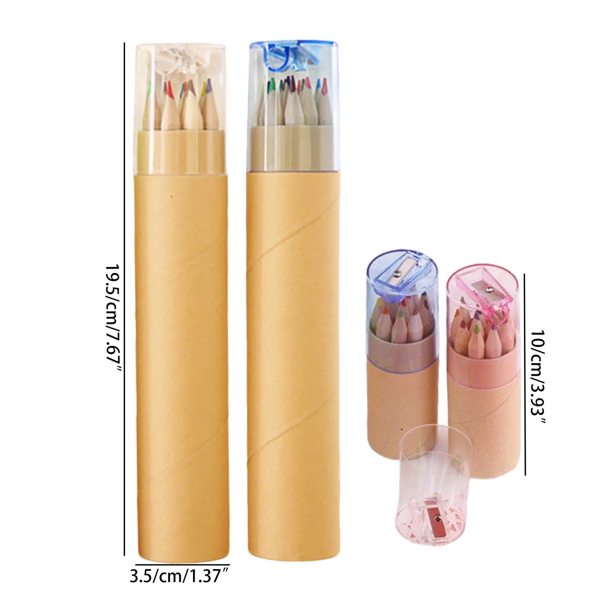 12 Colors Colored Pencils 4