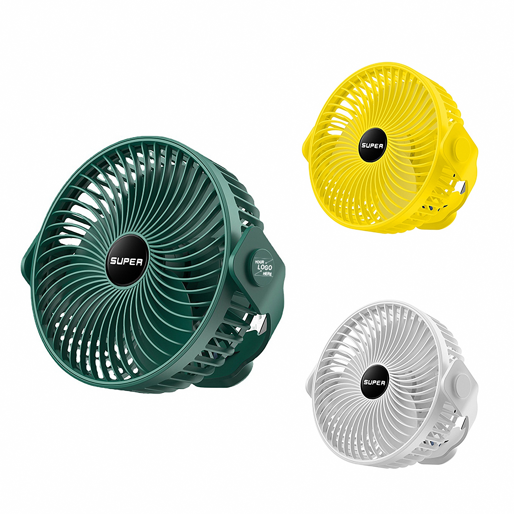 Rechargeable Hanging Desktop Fan