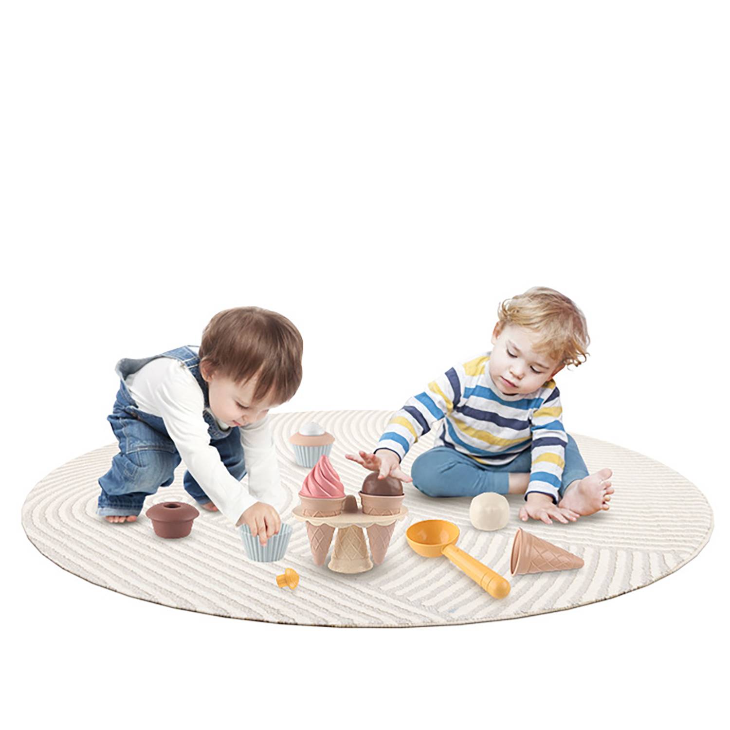 Children's DIY Ice Cream & Cake Playset Toy 4