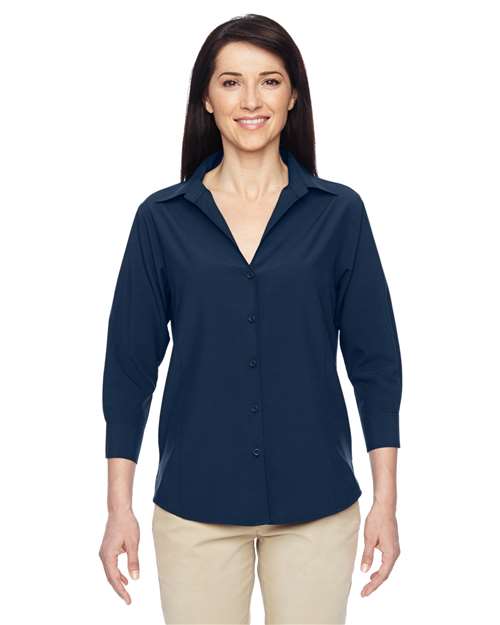 Women's Paradise Three-Quarter Pullover Sleeve Performance Shirt - M610W 3