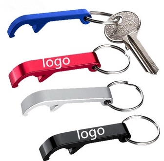 Aluminum Bottle Opener with Keychain 1