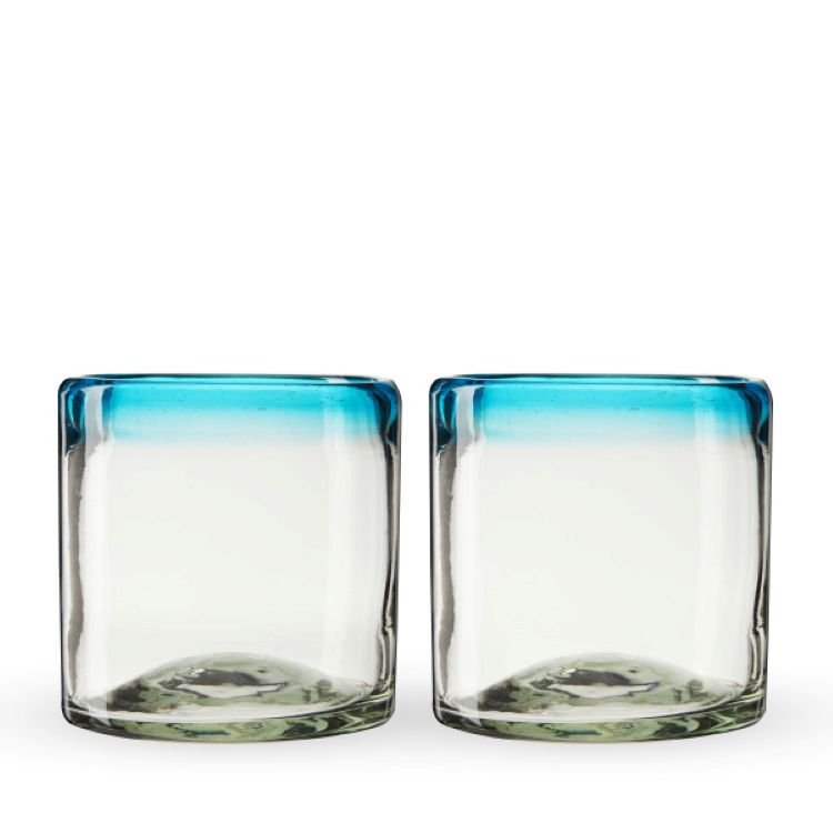 Twine Living® Primavera Recycled Short Tumbler, set of 2 3
