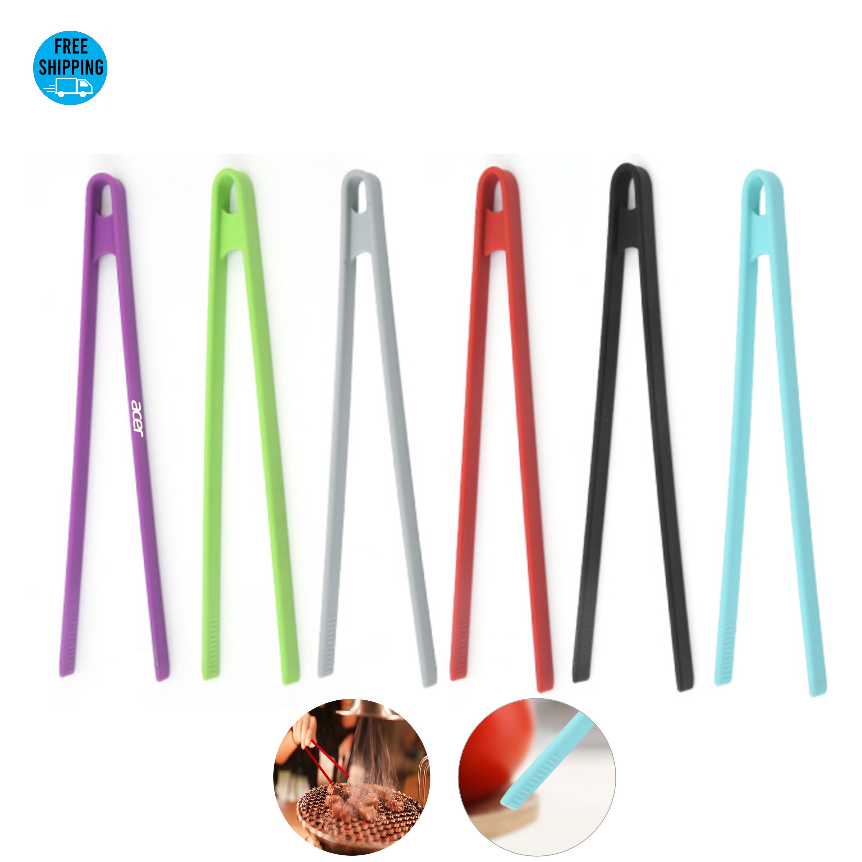 Silicone Kitchen Tong - OCEAN 2