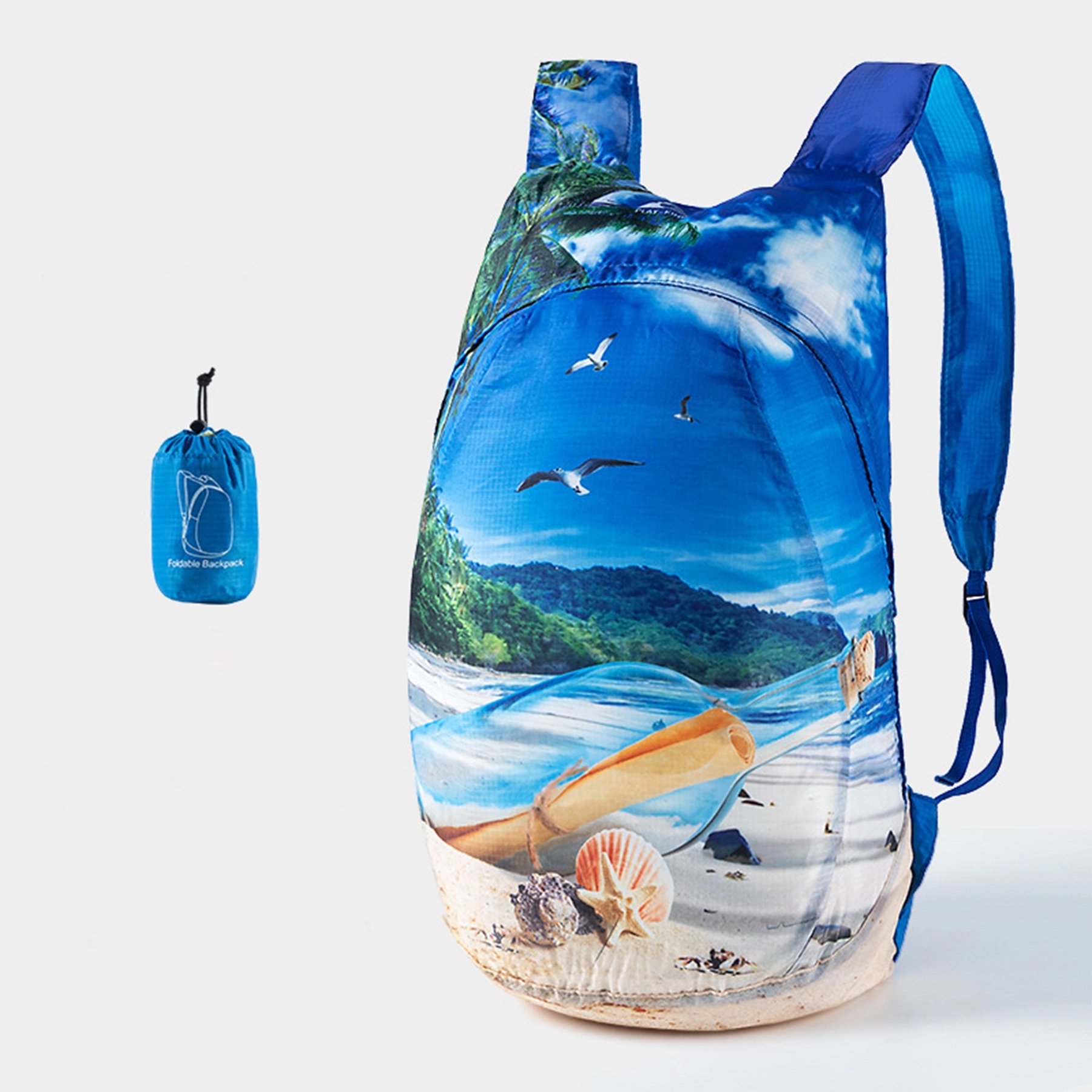 Packable Portable Folding Backpack 4