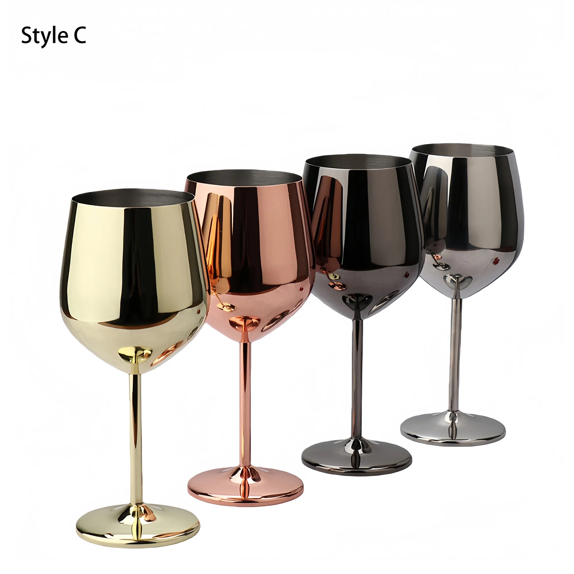 304 Stainless Steel Stemmed Goblet 2