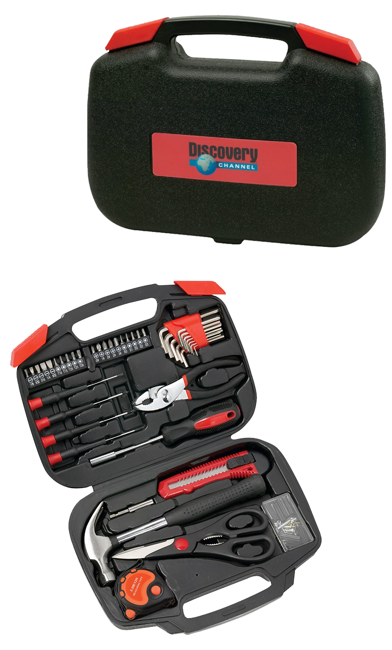 Tool Set with Bi-Fold Carrying Case 14