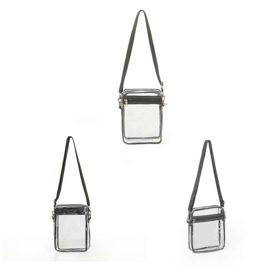 ClearPass Clear Crossbody Bag 6.5" x 2.5" 7