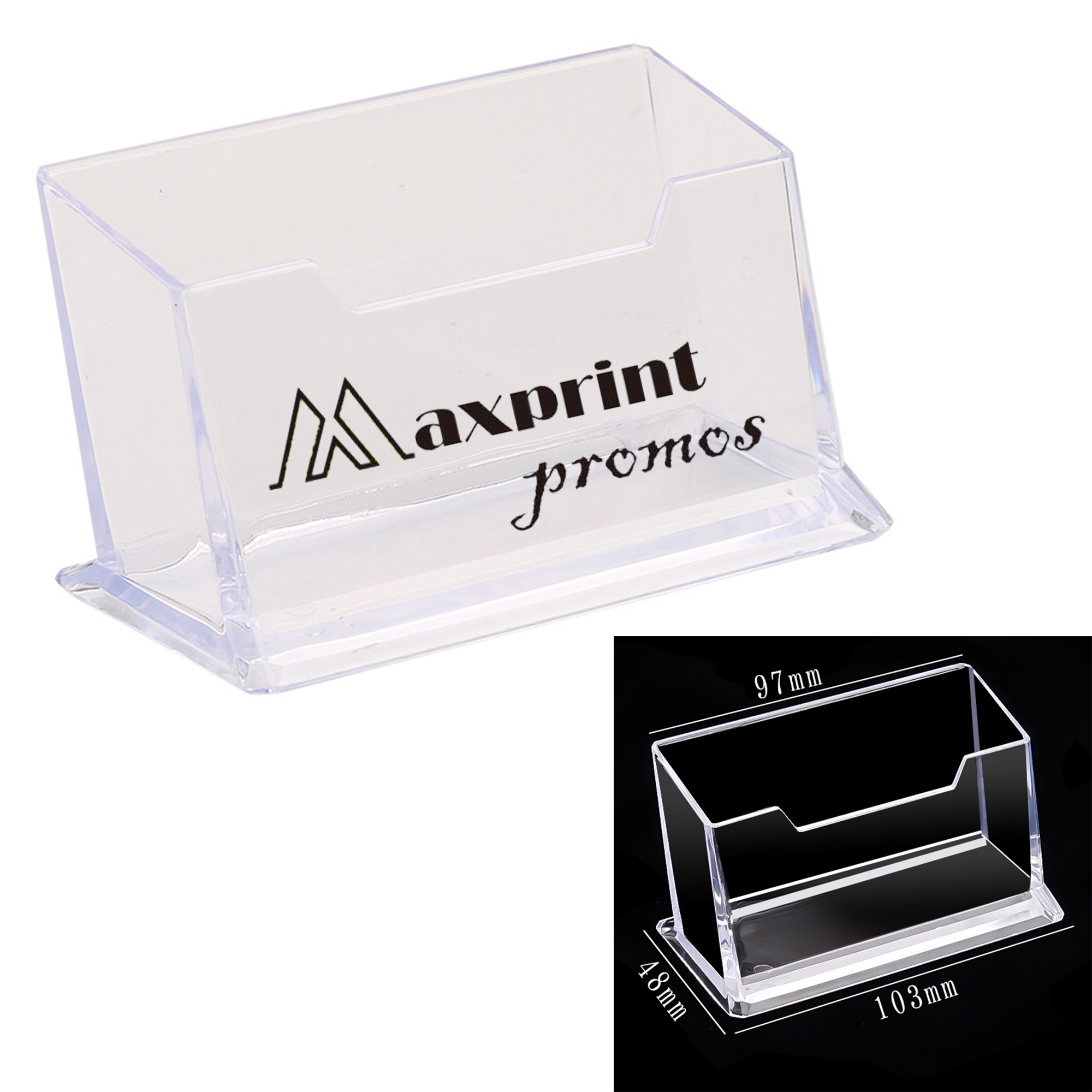 Transparent High-grade Acrylic Card Holder 1