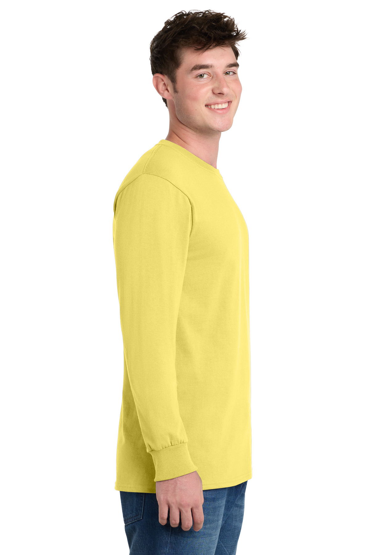 Port & Co Tall Long Sleeve Essential Tee. PC61LST 135