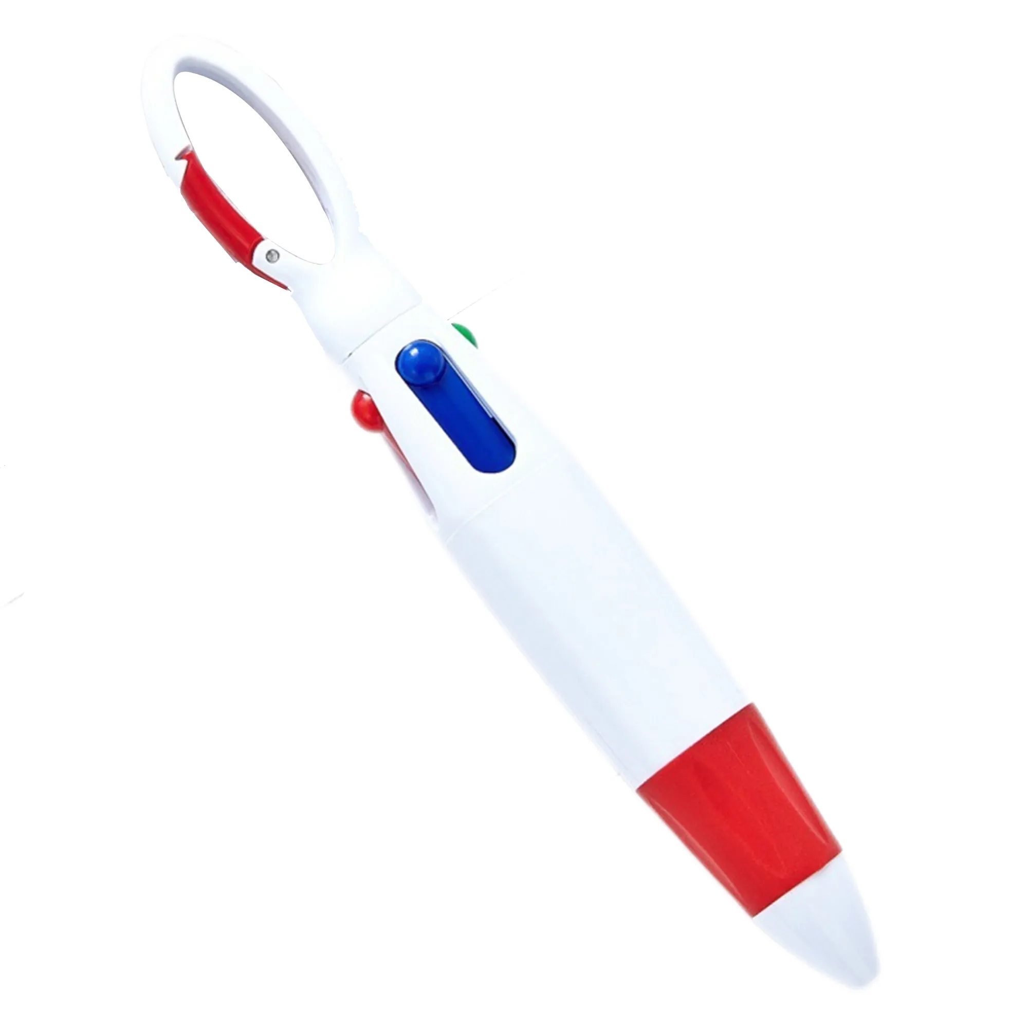 Four-color Ballpoint Pen With Buckle 4