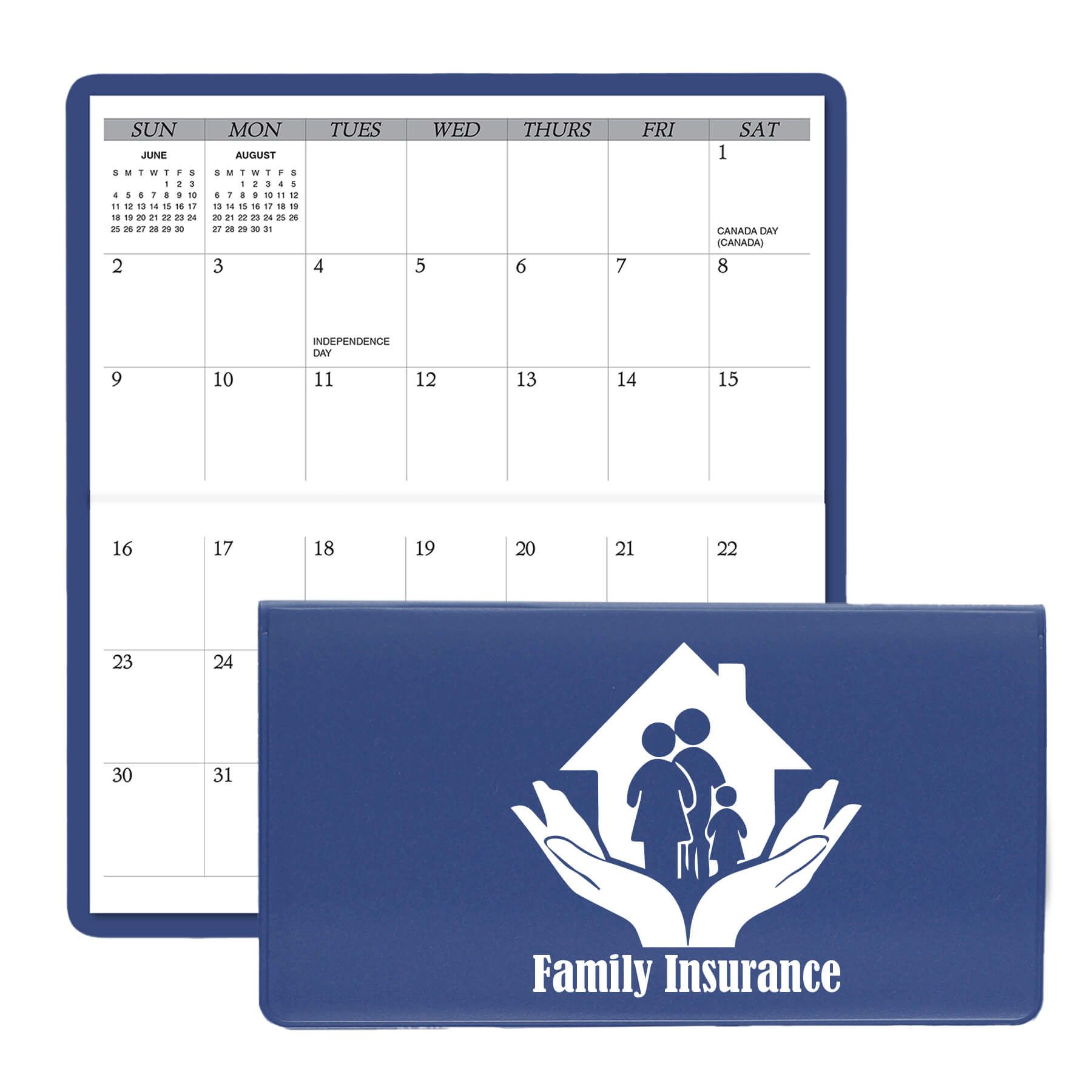 Horizontal Monthly Pocket Planner 2