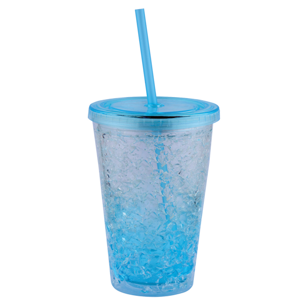16 Oz. Crystal Double Wall Acrylic Tumbler 6