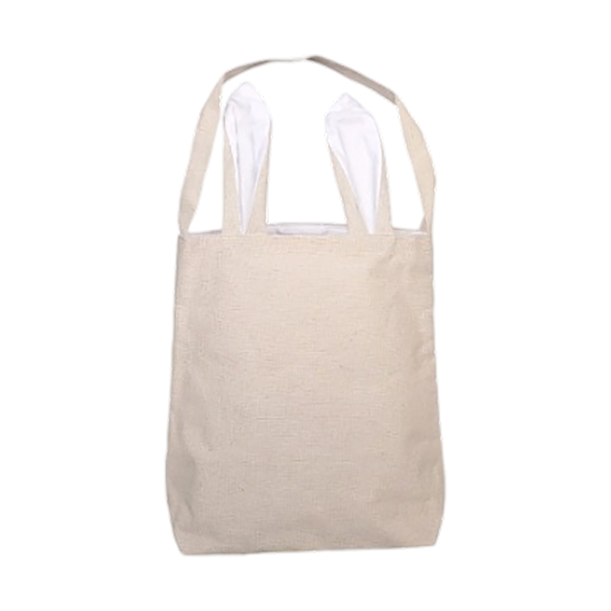 Jute Rabbit Ear Tote Bag 8.7" x 7.9" 3