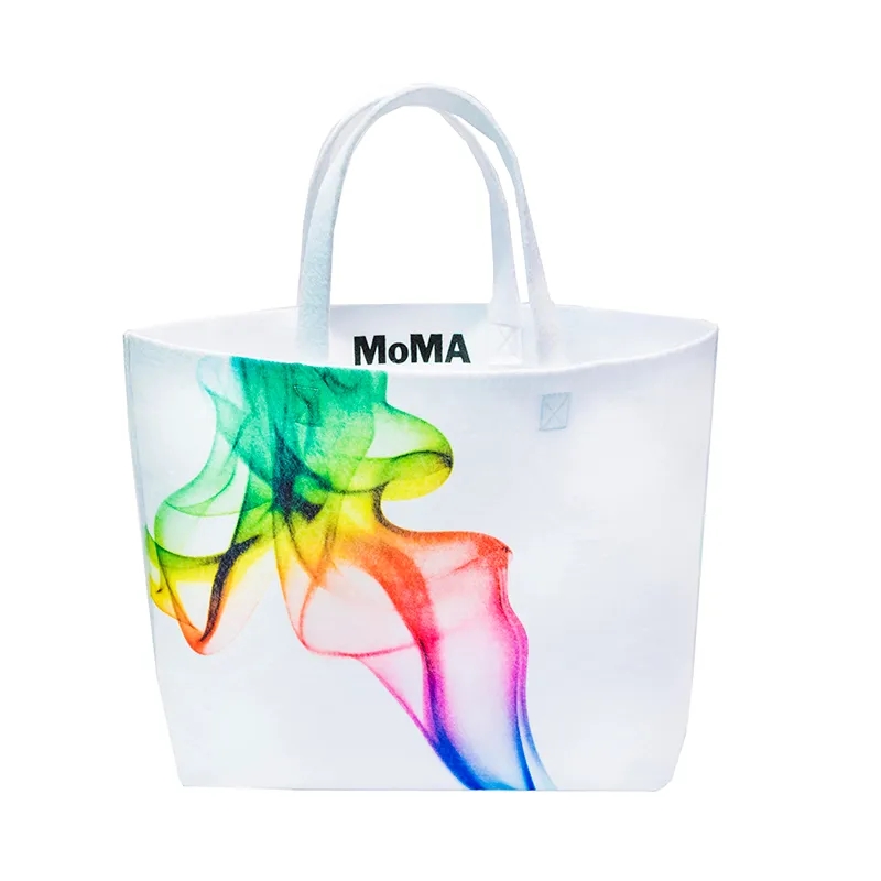 Custom Felt Tote (20" x 16" x 5") 21