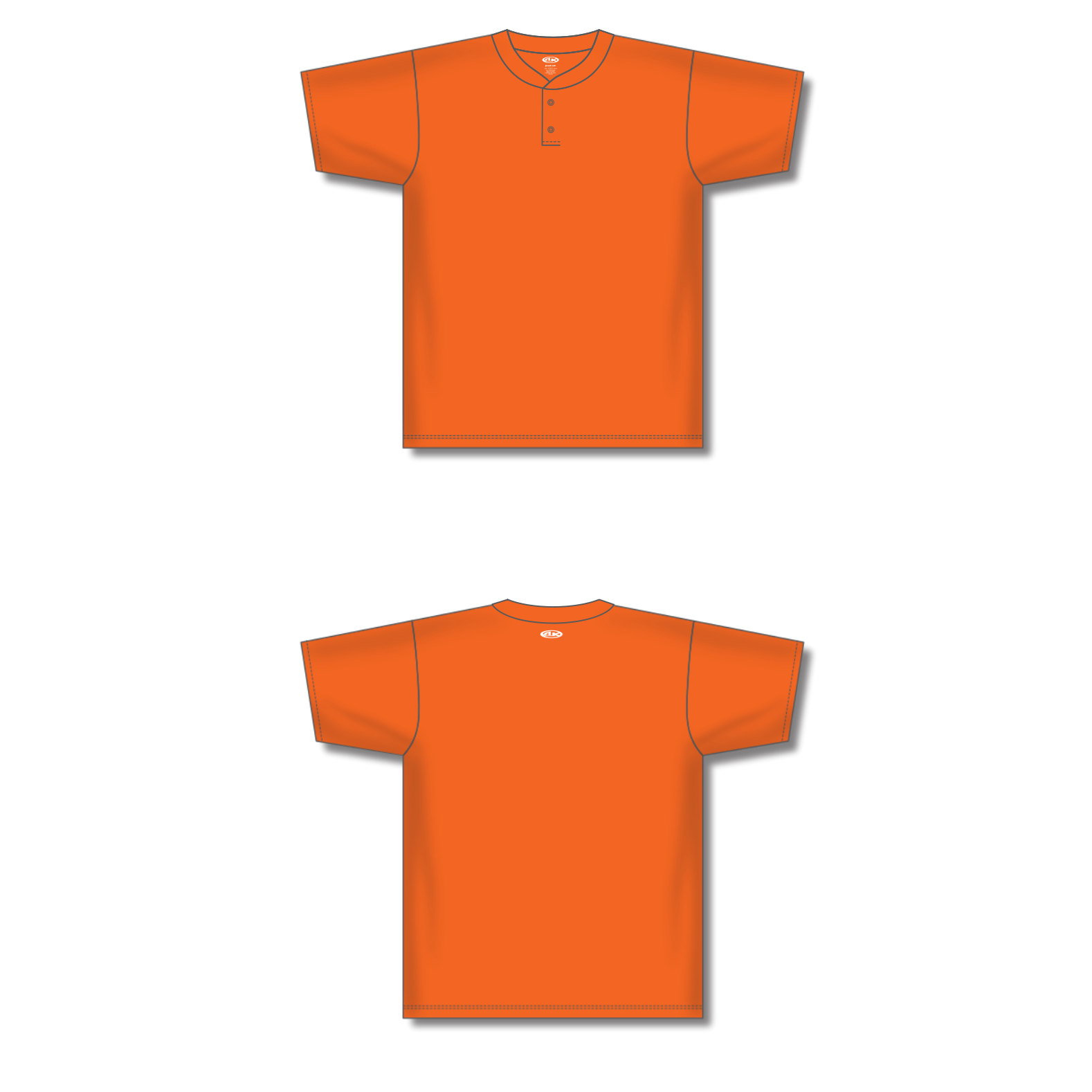 Two Button Baseball Jerseys BA1347-G01 83