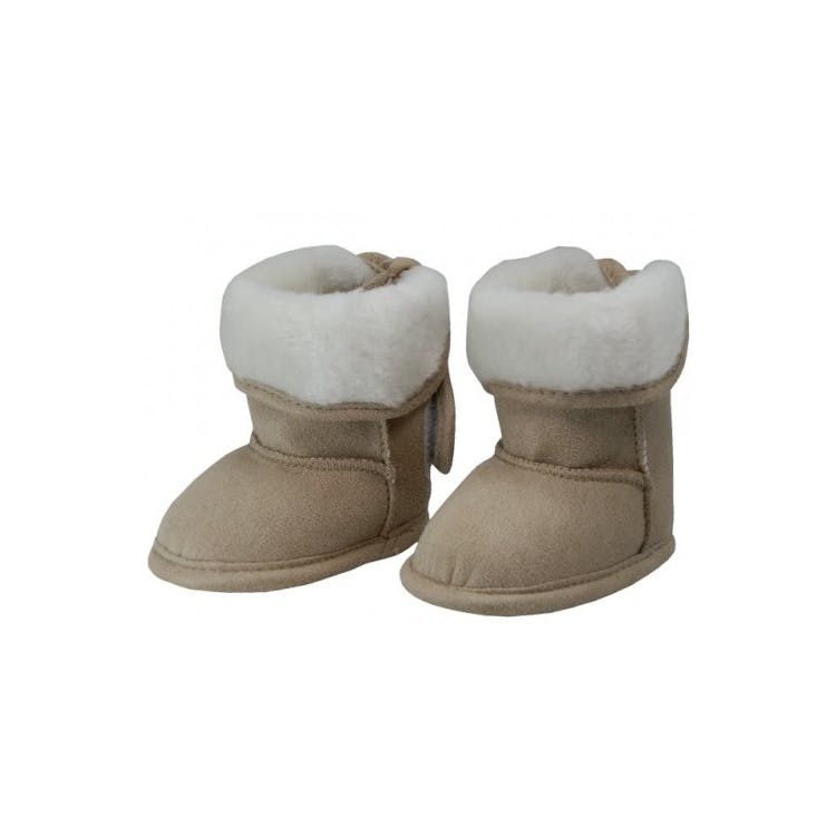 Toddler Girls' Beige Winter Boots Size 2-5 Age 1-2 Years 1
