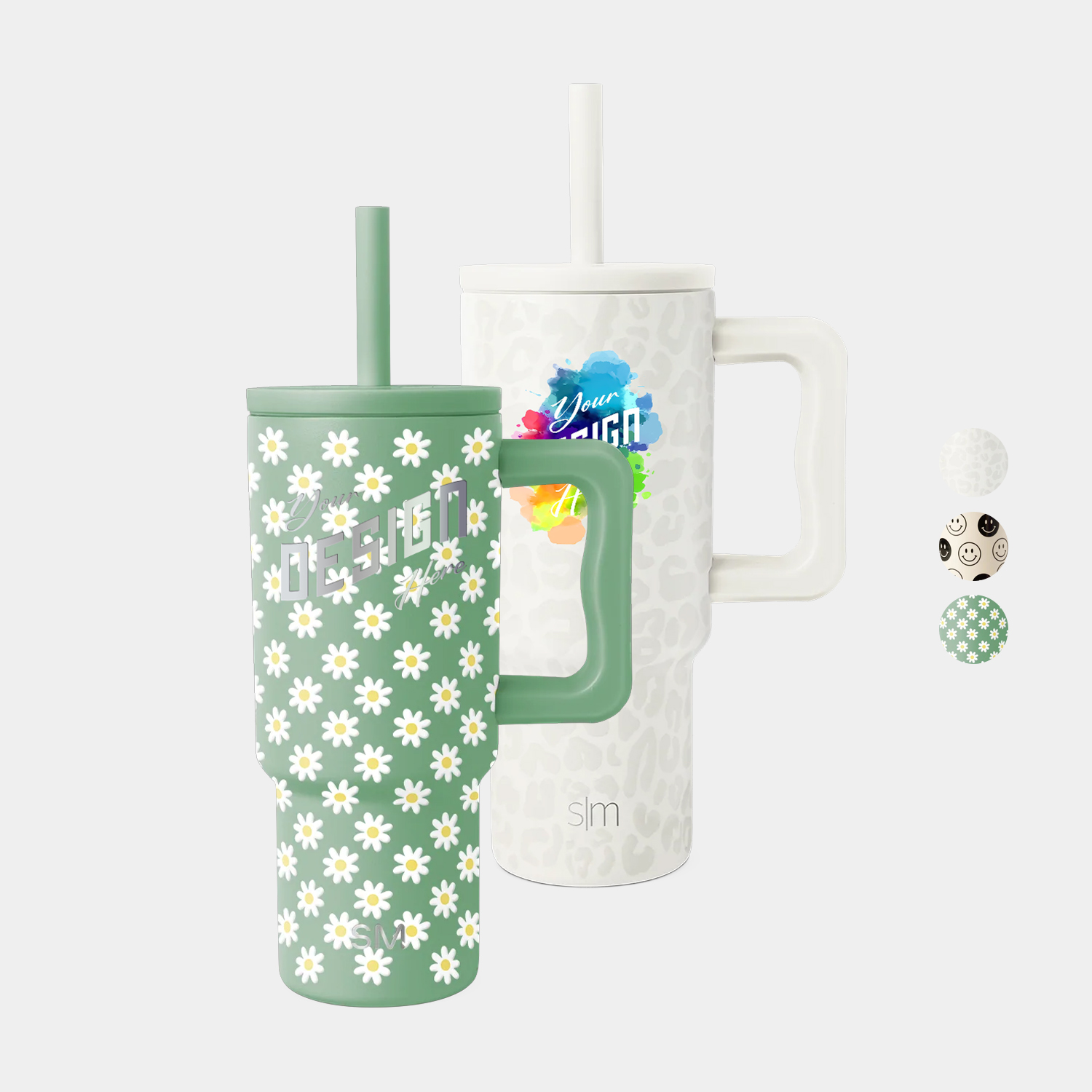 24 oz Simple Modern® Stainless Steel Double-Walled Insulated Trek Kids Tumbler with Silicone Straw Lid 2