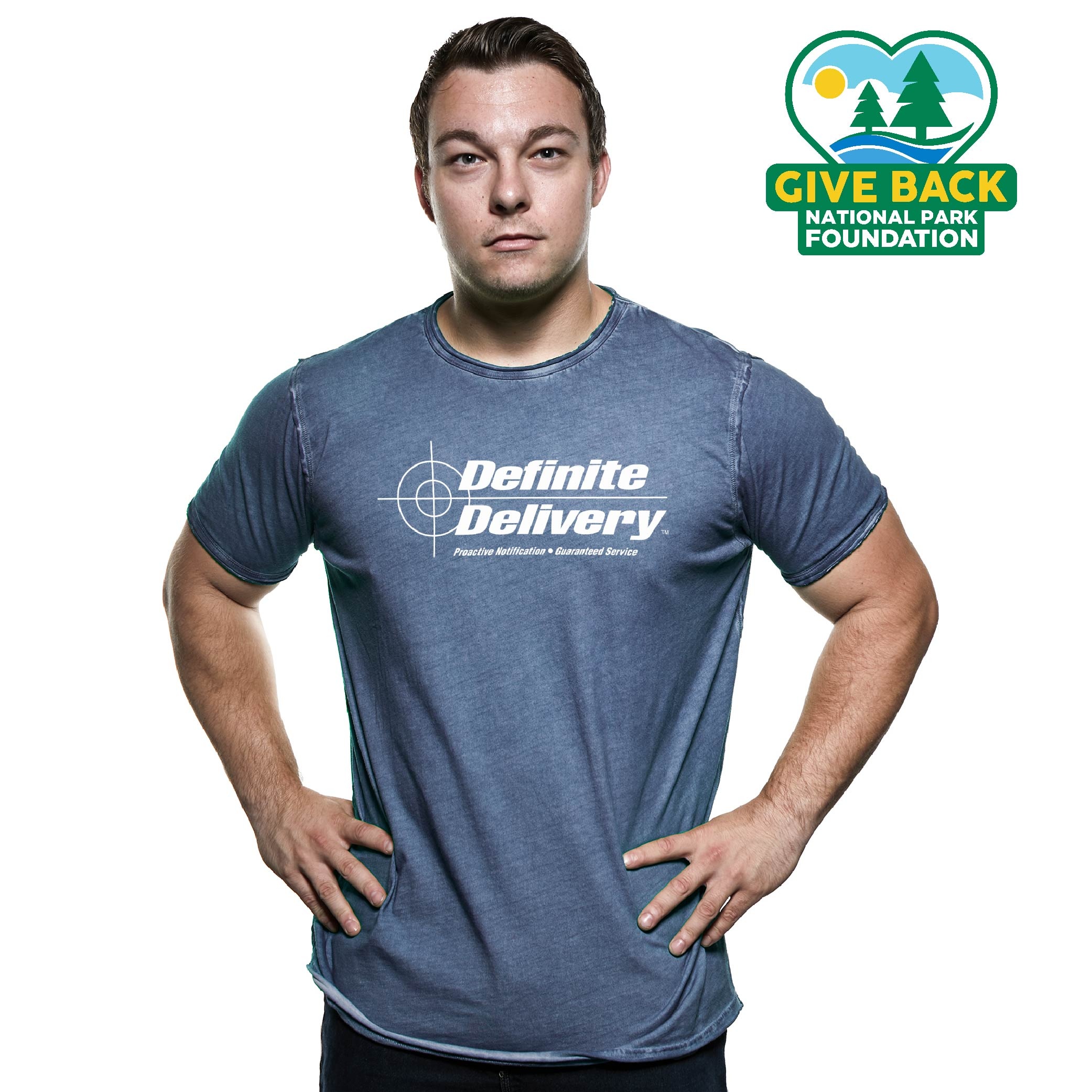 ACE Adult Dirty Wash Raw Edge T-shirt 2