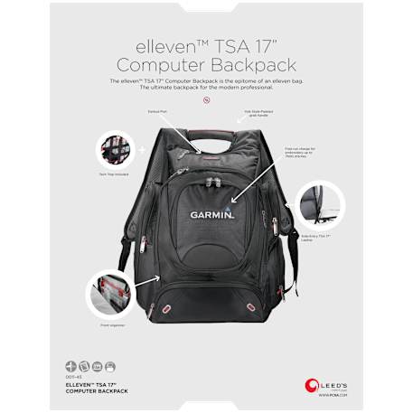 elleven™ TSA 17" Computer Backpack 80
