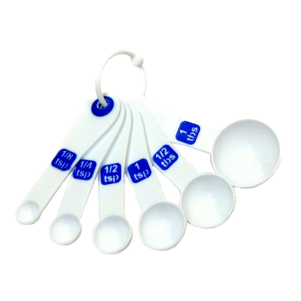 Measuring Spoon Sets - 6 Measurements Large Print 2