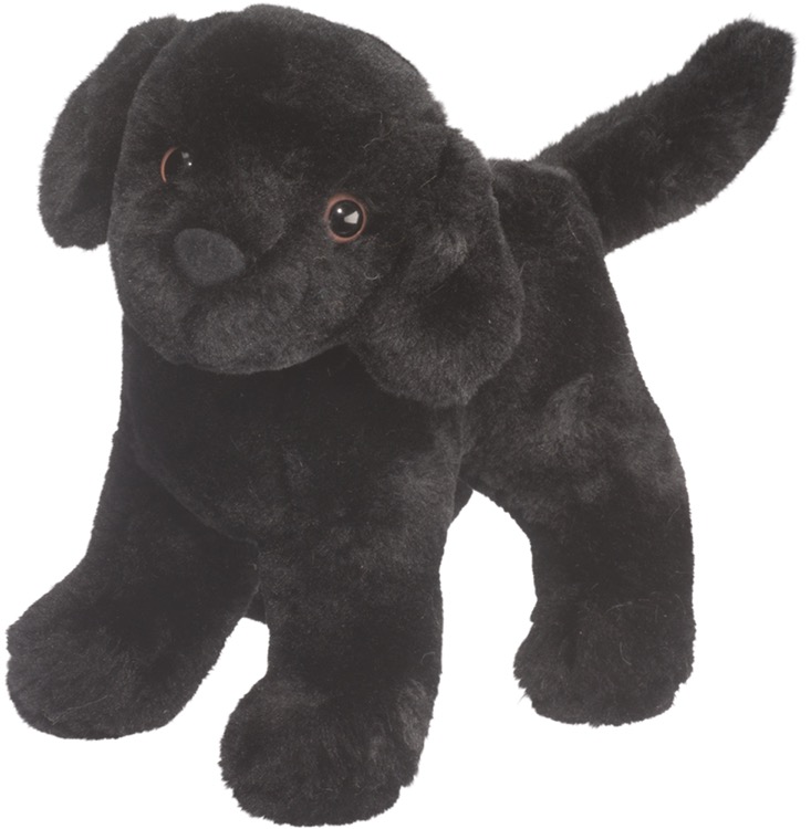 Abraham Black Lab Stuffed Animal 2