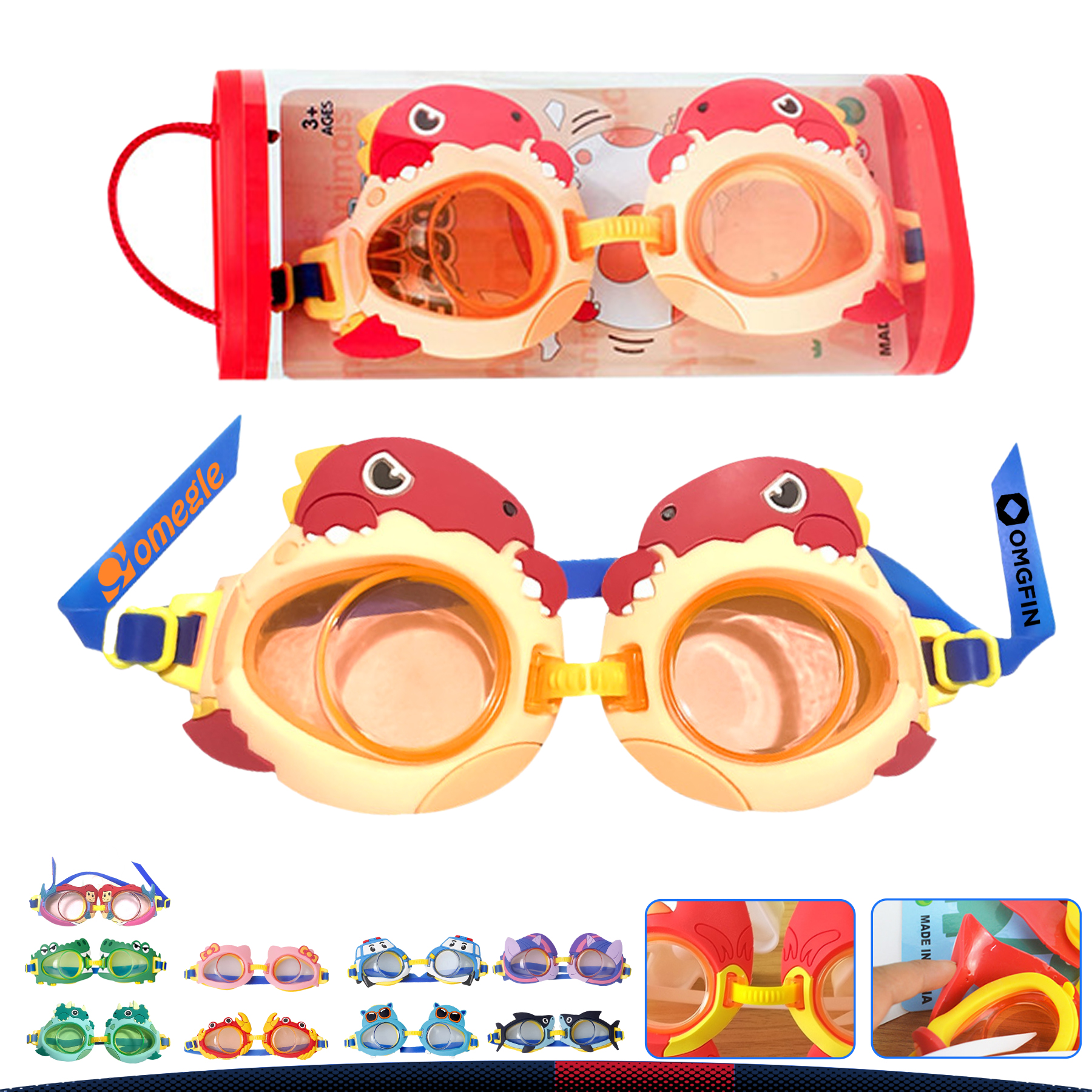 Falio Kids Swimming Goggles 10