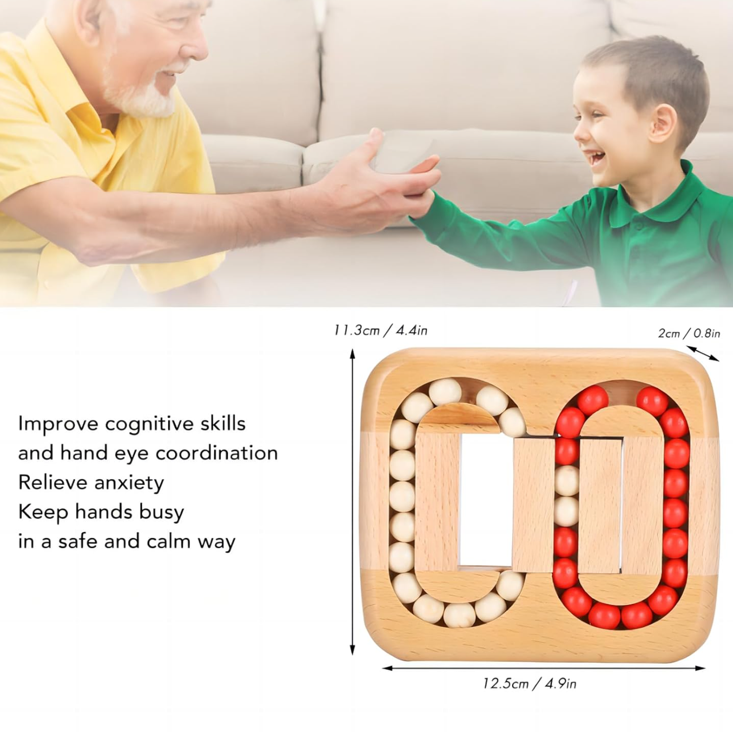 Bean Rotating Finger Cube Educational Toys 9