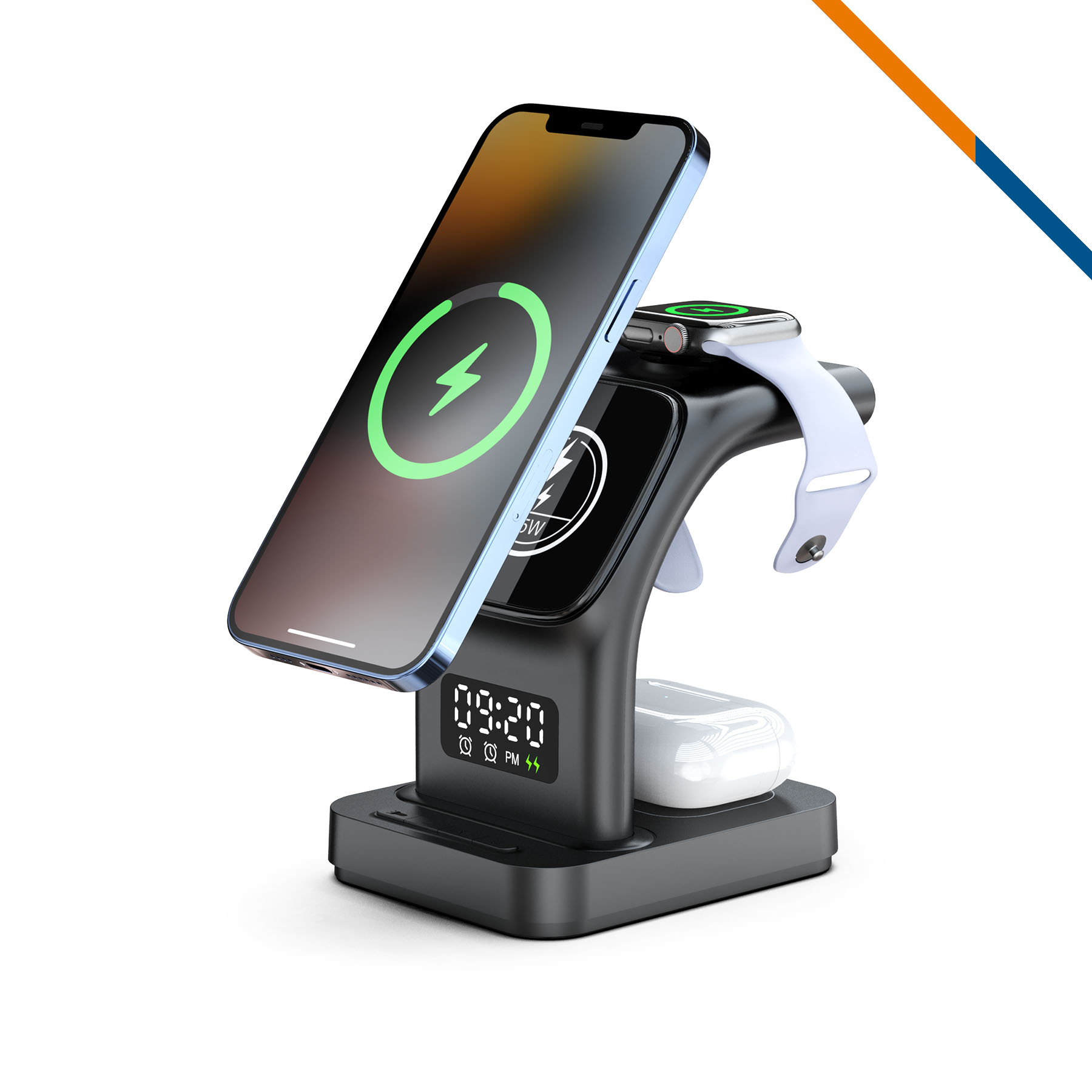 Trevix 6in1 Desktop Wireless Charger 5