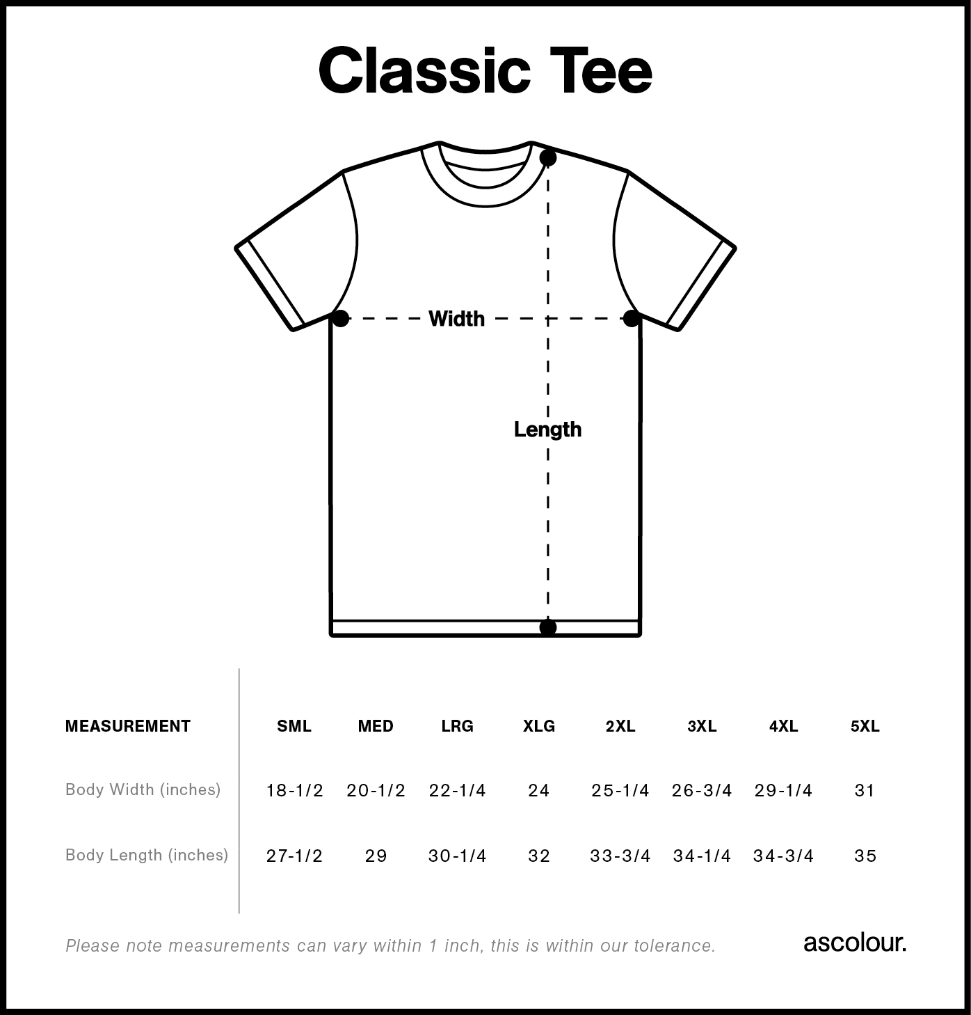 Classic Tee | 5026 109