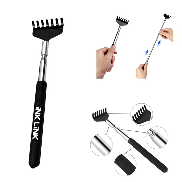 Portable Stainless Steel Telescoping Back Scratcher