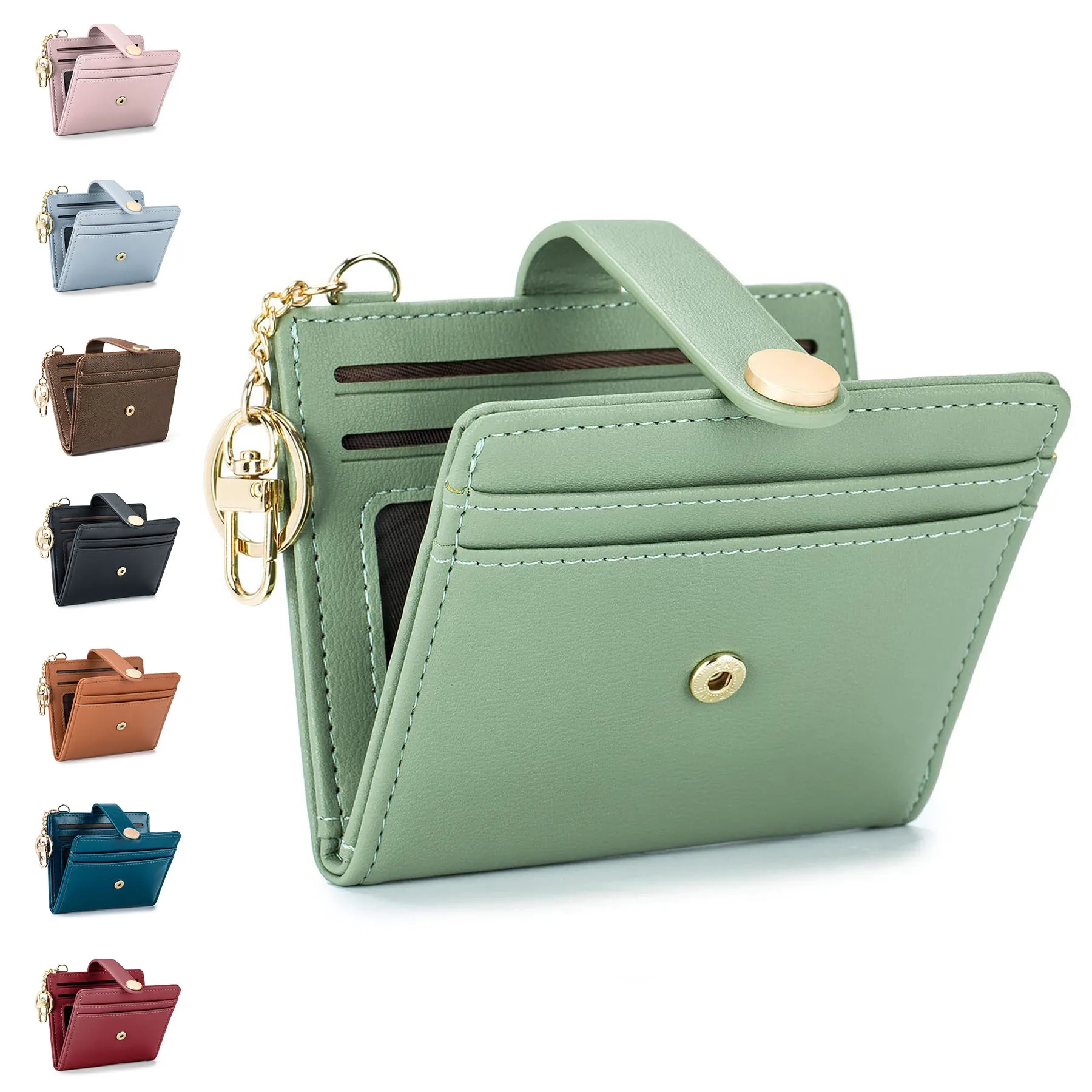 Women's RFID Blocking Slim Wallet 11