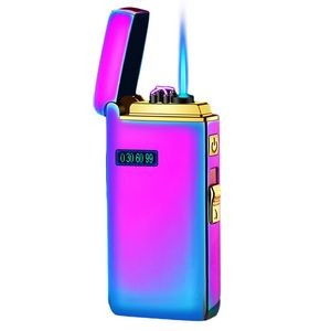 Rectangle Dual Usage Electric Arc And Jet Fire Lighter With USB Charging 3