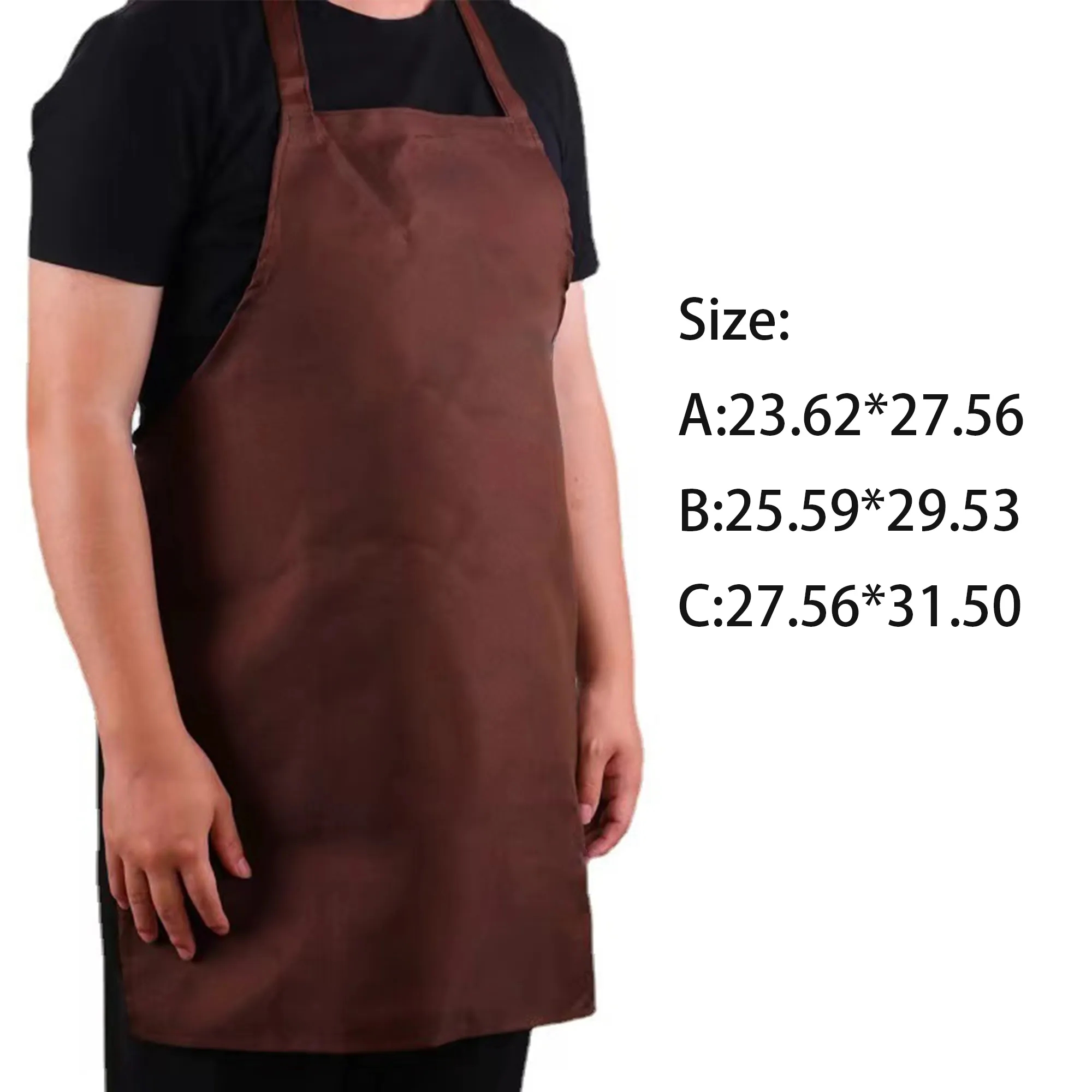 Universal Kitchen Waterproof Apron With Customizable Logo 2