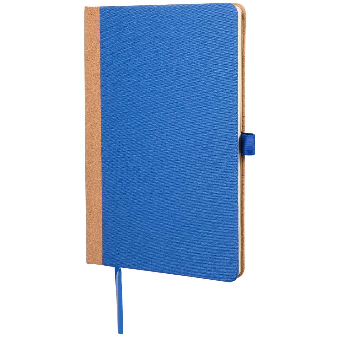 5.5" x 8.5" Recycled PET and Cork Bound Journal 64