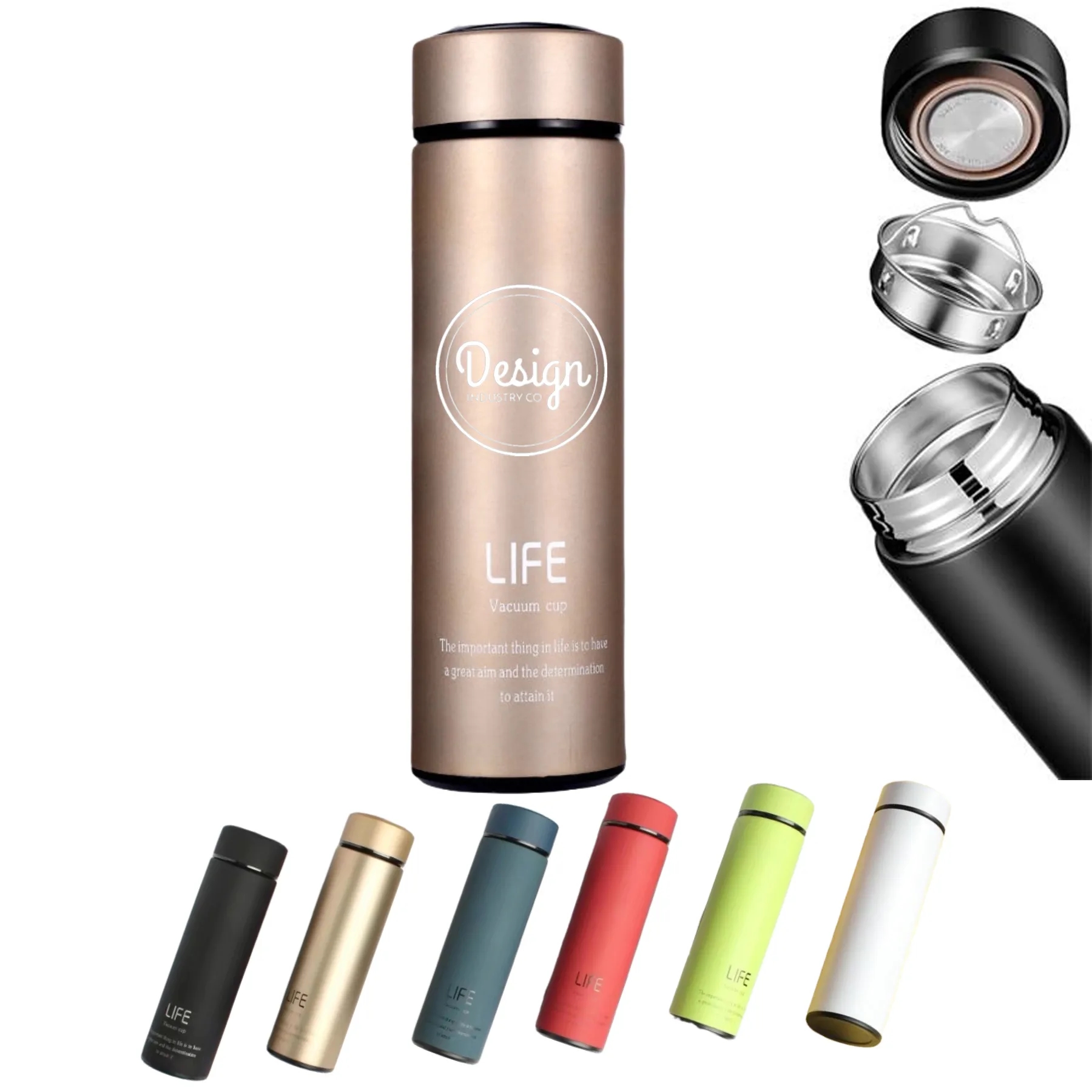 17 Oz Stainless Steel Vacuum Bottle