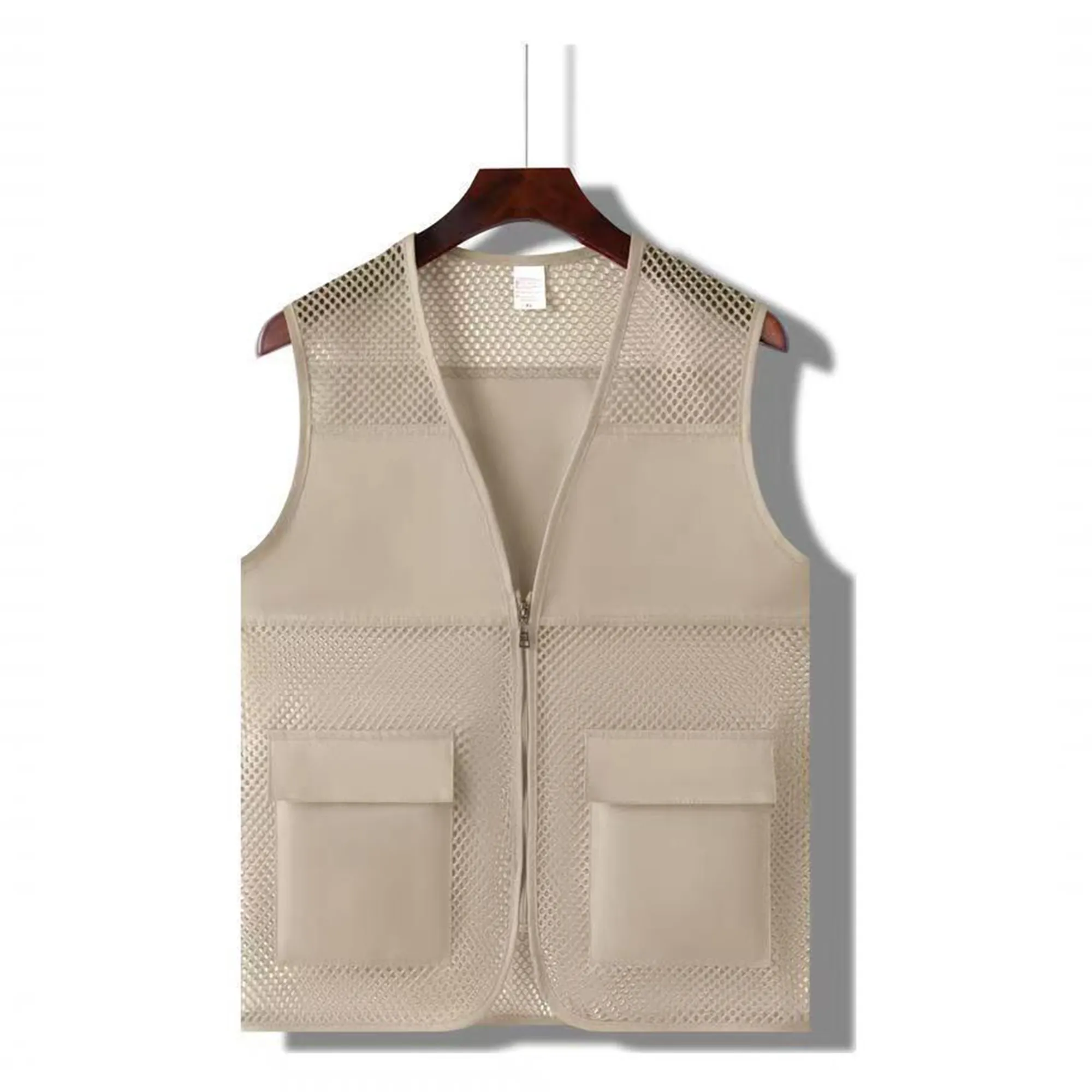 MOQ20 Mesh Vest Summer Volunteer Workwear 7